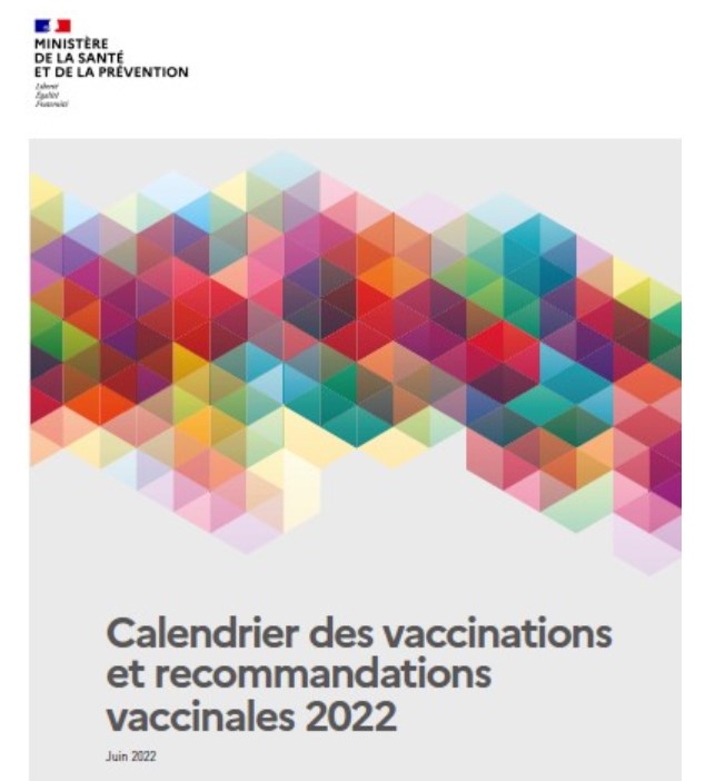 calendrier vaccinal 2022